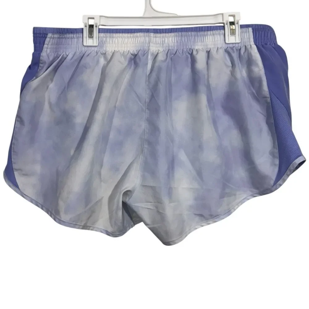 Nike Dri-Fit Purple Marlbled Athletic Shorts